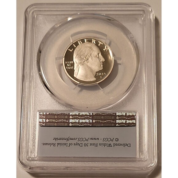2025 S Clad Stacey Park Milbern Quarter Proof PR70 DCAM PCGS First Strike - Picture 2 of 2